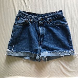 Levi’s high waisted shorts